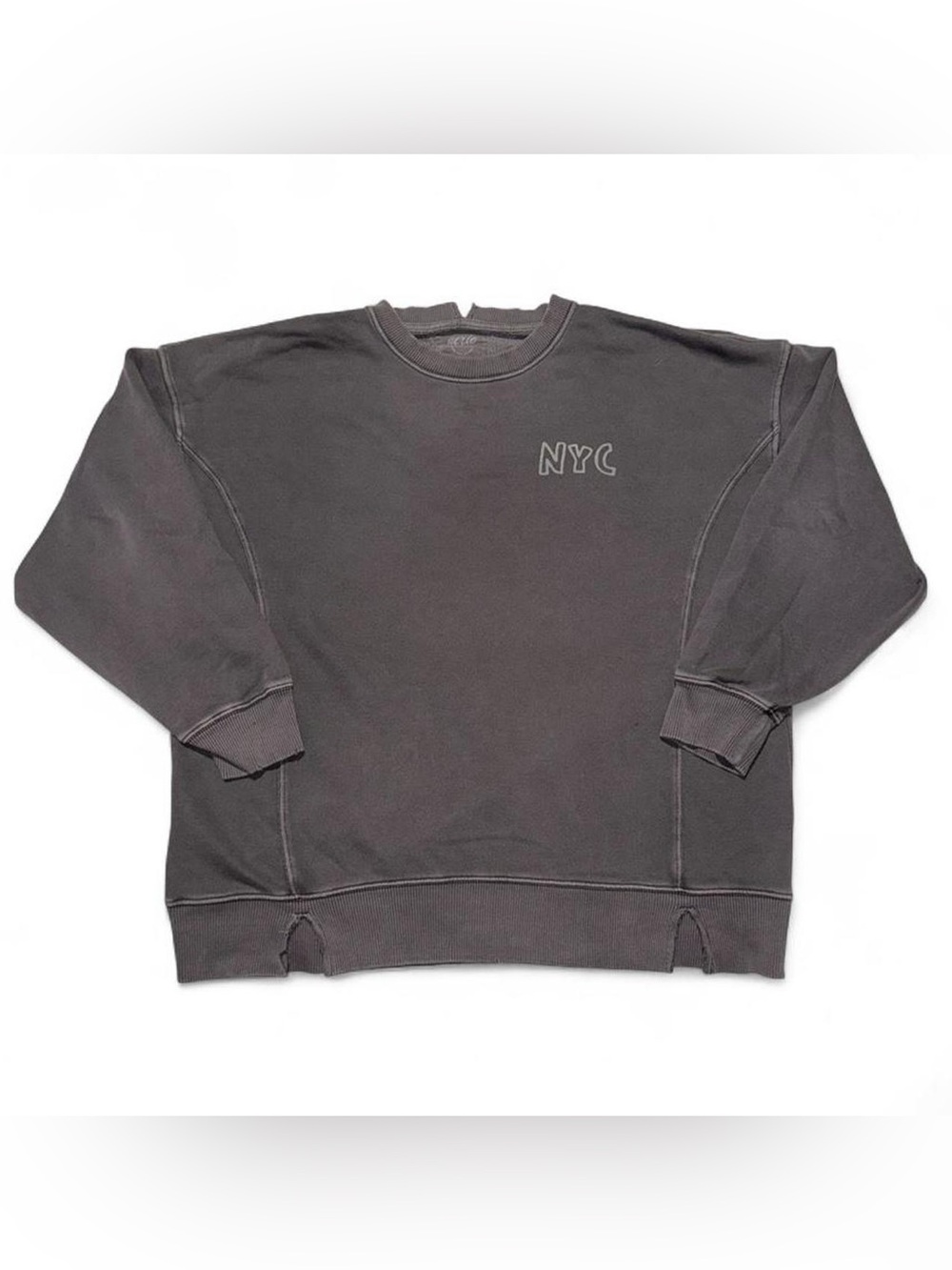 aerie NYC Crewneck Sweatshirt - Dark Gray